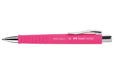 Produktbild von FABER-CASTELL Kugelschreiber Poly Ball XB pink