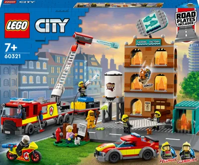 Produktbild von LEGO® City 60321 Feuerwehreinsatz mit Löschtruppe