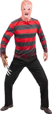 Produktbild von A Nightmare On Elm Street - Kostüm für Herren/Damen Uni SM3410 (M) (Rot/Schwarz)