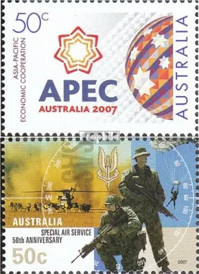 Produktbild von Briefmarken Australien 2007 Mi 2872,2874 (kompl.Ausg.) postfrisch APEC