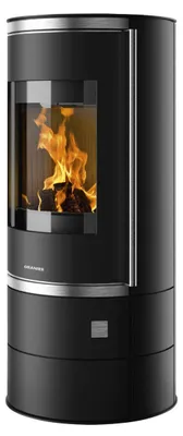 Produktbild von Oranier| Kaminofen | Ostro (W+) | 6,5 kW | Stahl Schwarz