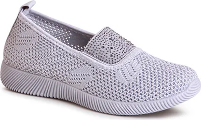 Produktbild von topschuhe24 2468 Damen Halbschuhe Light Slipper Glitzer, Farbe:Grau, Größe:38 EU