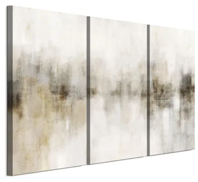 Produktbild von LUMASOUL Wandbilder 3er Set für Wohnzimmer Abstrakt 16 90x60 cm3-teiliges Leinwandbild für Schlafzimmer Flur Büro und Küche