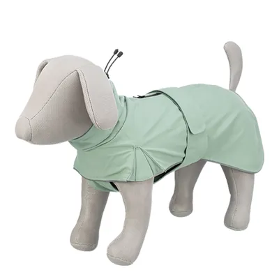 Obrázok produktu pre TRIXIE 680618, Pes, Pláštenka, L, Zelená, Bavlna, Polyester, Jednofarebné