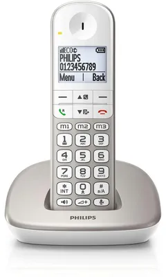 Obrázok produktu pre Bezdrôtový telefón Philips XL4901S/23/ strieborný a biely