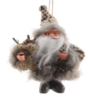 Produktbild von Hänger Santa Nikolaus mit Sack Christbaumschmuck Baumhänger