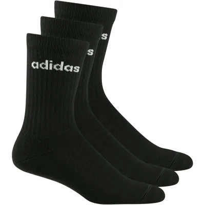 Immagine prodotto di Confezione da 3 paia di calzini adidas Half-Cushioned Crew unisex nero/bianco taglia 46-48