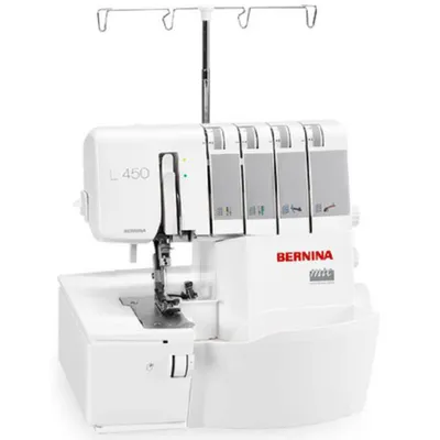 Produktbild von Bernina L 450 Overlock Nähmaschine mit mtc-Fadenkontrolle, LED-Beleuchtung und 1200 Stichen/Min