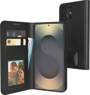 Produktbild von EAZY CASE Business Hülle für Samsung Galaxy S25 Ultra klappbar, Premium Kunstleder Handyhülle mit Kartenfach