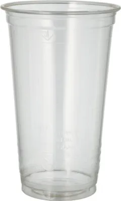Produktbild von 60 Kaltgetränkebecher, PLA pure 0,5 l Ø 9,5 cm · 15,14 cm glasklar