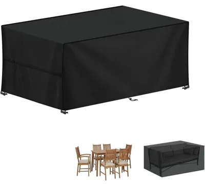 Productafbeelding van Tuinmeubelbeschermer, waterdicht, 420D Oxford, rechthoekig, 160x90x75 cm