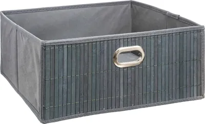 Obrázek produktu pro Koš/košík 31x15 bambusově šedý