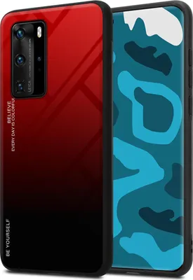 Produktbild von Cadorabo Hülle für Huawei P40 PRO / P40 PRO+ Schutz Hülle in Schwarz Handyhülle TPU Etui Cover Case Tempered Glas