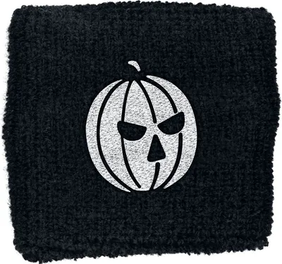 Produktbild von Helloween Schweißband Unisex Pumpkin schwarz Standard