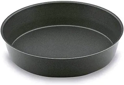 Productafbeelding van Antiaanbak Taartvorm - Ronde Bakvorm - Taarten Bakken - Hoge Vorm - 30 cm - Zwart