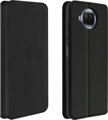 Produktbild von Avizar, Kunstleder Cover Classic Edition für Xiaomi Mi 10T Lite, Schwarz