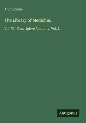 Produktbild von The Library of Medicine.