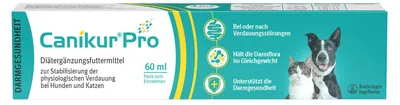 Produktbild von CANIKUR PRO 60 ml zur Unterstützung der Darmflora bei Hunden und Katzen