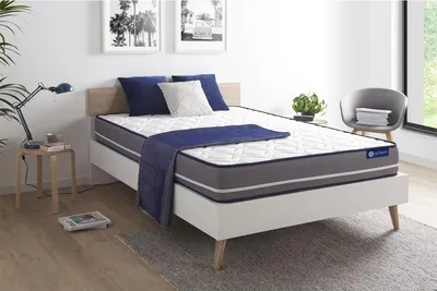 Productafbeelding van Actilatex pur matras, 200x200 cm, latex en traagschuim, stevigheid 4, hoogte: 20 cm, 3 comfortzones