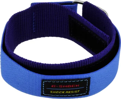 Produktbild von Casio G-Shock Herren Durchzugsband 22mm Textil violett / blau DW-5600