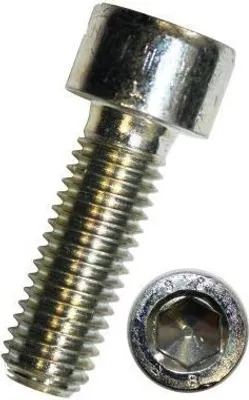 Zdjęcie produktu dla Dresselhaus WGR 0300, Śruba, Stal ocynkowana, Hex, M4, Okrągły łeb, sześciokąt