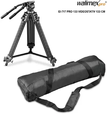Obrázok produktu pre Walimex 15610, 3 noha/nohy, Čierna, 133 cm, 4,28 kg