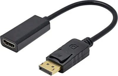 Productafbeelding van Jumada - DisplayPort - HDMI-adapterkabel, female (vrouwelijk) | DisplayPort-connector (male, mannelijk)