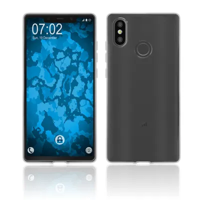 Produktbild von PhoneNatic Case kompatibel mit Xiaomi Mi 8 SE - Crystal Clear Silikon Hülle transparent Cover