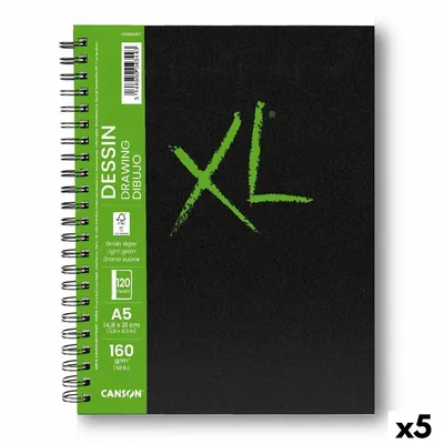 Image de CANSON C31200L017 CANSON Carnet de croquis XL BOOK DRAWING, DIN A5