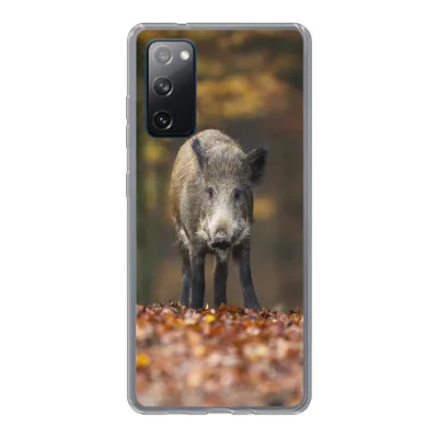 Produktbild von MuchoWow® Handyhülle Schutzhülle Hülle für Samsung Galaxy S20 FE Wildtier - Wald - Herbst Silikon Softcase Handy Hülle - Abdeckung