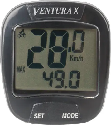 Produktbild von Ventura X Fahrradcomputer Schwarz  Schwarz One Size