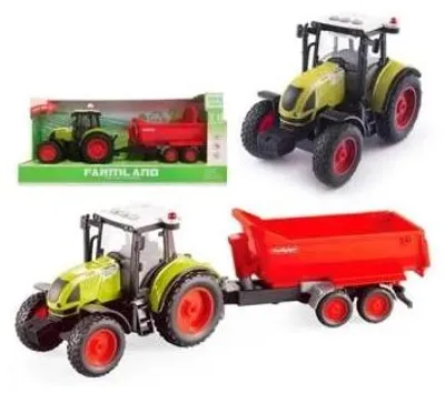 Image de Tracteur avec remorque : lumières et sons - Lena