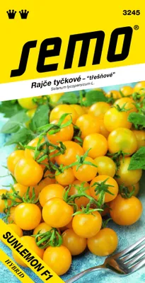 Obrázok produktu pre RAJČIAK kolíkový čerešňový žltý Sunlemon F1