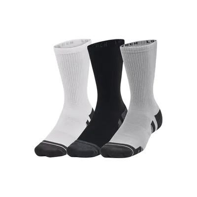 Obrázok produktu pre Under Armour UA Performance Tech, Vysoké ponožky, Šedá, Biela, Dospelý, Unisex, Mod Gray / White / Jet Gray, M