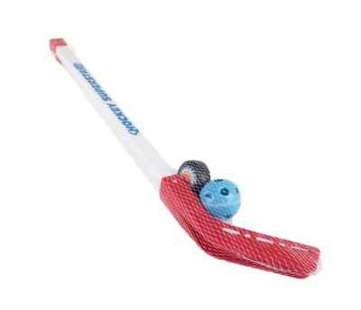 Image de Bâtons de hockey 82cm + palet et balle