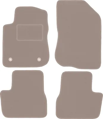 Produktbild von Velours-Autoteppiche für: Peugeot 208 I Hatchback (2012-2019) Beige