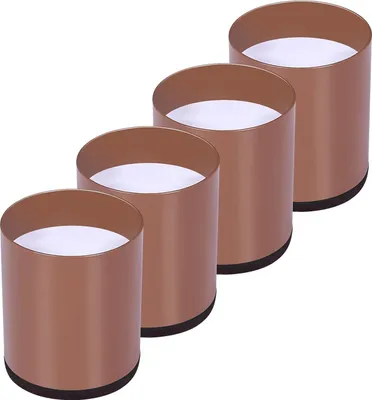 Produktbild von Set mit 4 Bettbeinerhöhungen aus Kohlenstoffstahl, +5 cm Höhe, Tragkraft 10.000 lb, für Tisch, Stuhl, Sofa
