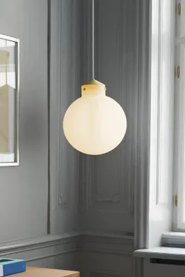 Image de Luminaire suspendu opale NORDLUX Raito, Variante : Ø 300 x 370 mm