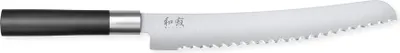 Productafbeelding van KAI Wasabi, zwart broodmes, 23,0 cm