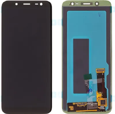 Obrázok produktu pre Originálny LCD displej s dotykovým sklom Black pre Samsung Galaxy J6 2018 J600F