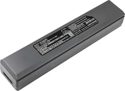 Image de TECHTEK Batterie compatible avec [Yokogawa] AQ7260, AQ7261, AQ7264, AQ7265, AQ7269 remplace 3UR18650F-2
