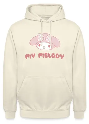 Produktbild von Spreadshirt My Melody Portrait Uni Hoodie, M, Vanille-Milchshake