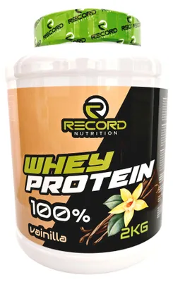 Produktbild von Whey Protein Premium - Molkenprotein Konzentrat 2 kg - 24 g Eiweiß pro Portion - Low Carb Low Fat - Vanille Geschmack