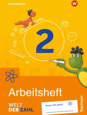 Produktbild von Welt der Zahl 2. Arbeitsheft. Für Sachsen