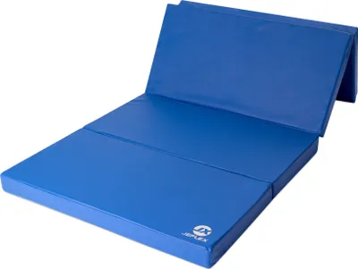 Produktbild von Turnmatte klappbar 200 x 100 x 8 cm BLAU Weichbodenmatte