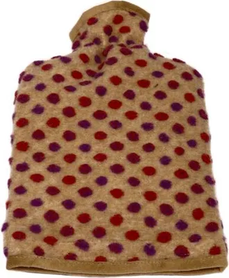 Produktbild von Wärmflaschenbezug Wolle Noppen beige 20/30 cm Linke