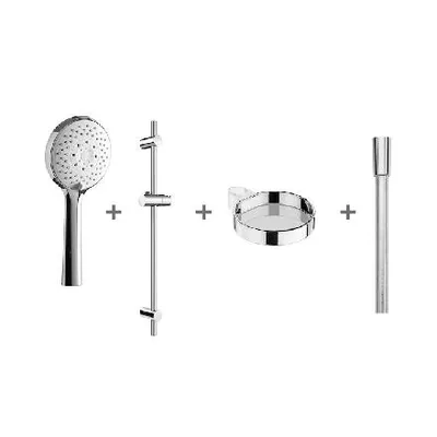Immagine prodotto di Jika Cubito Pure - Set doccia Cubito-N 110 mm, 4 getti, cromo H3651X00044721