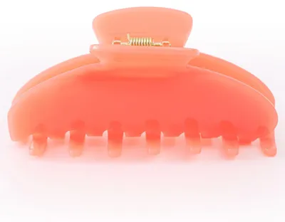 Produktbild von Dwenarry Groß Haarklammer Damen Haarspangen Orangen Acetat haarklammern 4in – Orange Haarspangen