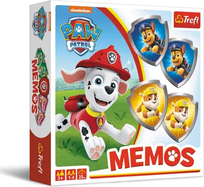 Zdjęcie produktu dla Trefl TREFL PAW PATROL Board game Memo