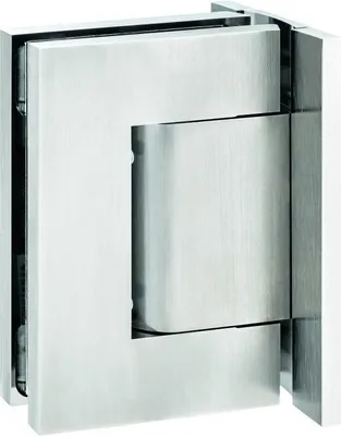 Image de SIMONSWERK Charnière pour porte vitrée BILOBA BL 8910,8-13,52 mm, aspect acier inoxydable mat